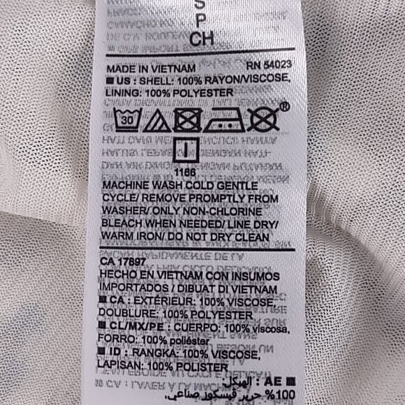 Old Navy Women's Long Sleeve Cold Shoulder Floral Pattern Lined Dress Size SP - Picture 13 of 13